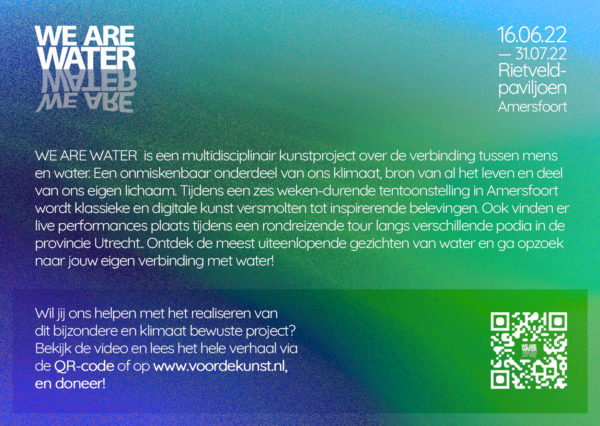 We are water crowdfunding voordekunst.nl